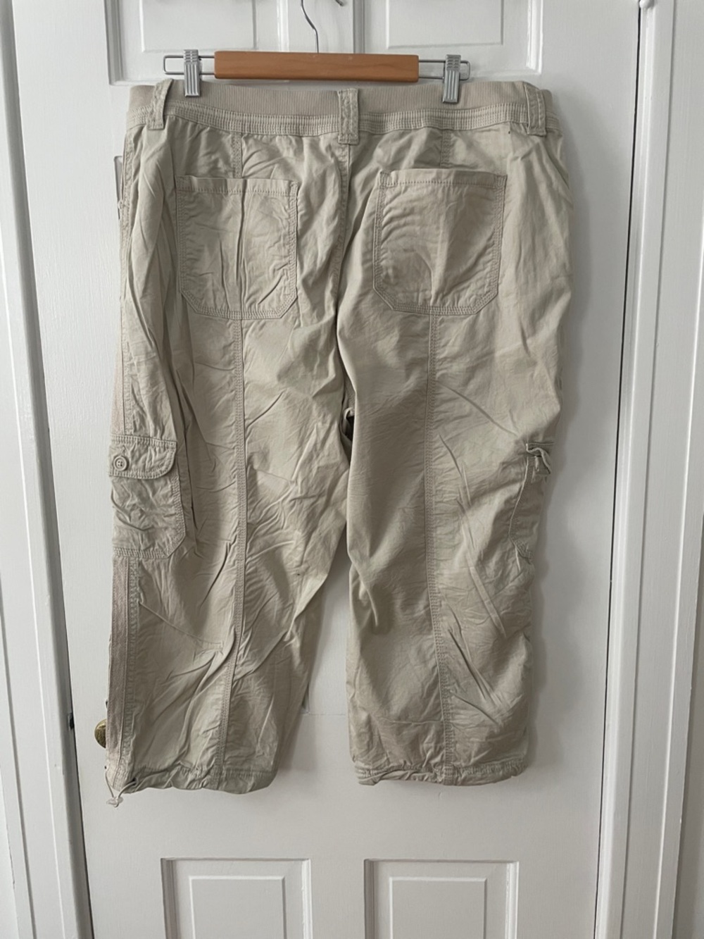 Style & Co. Cargo Capris Crop 18 - Picture 4 of 8
